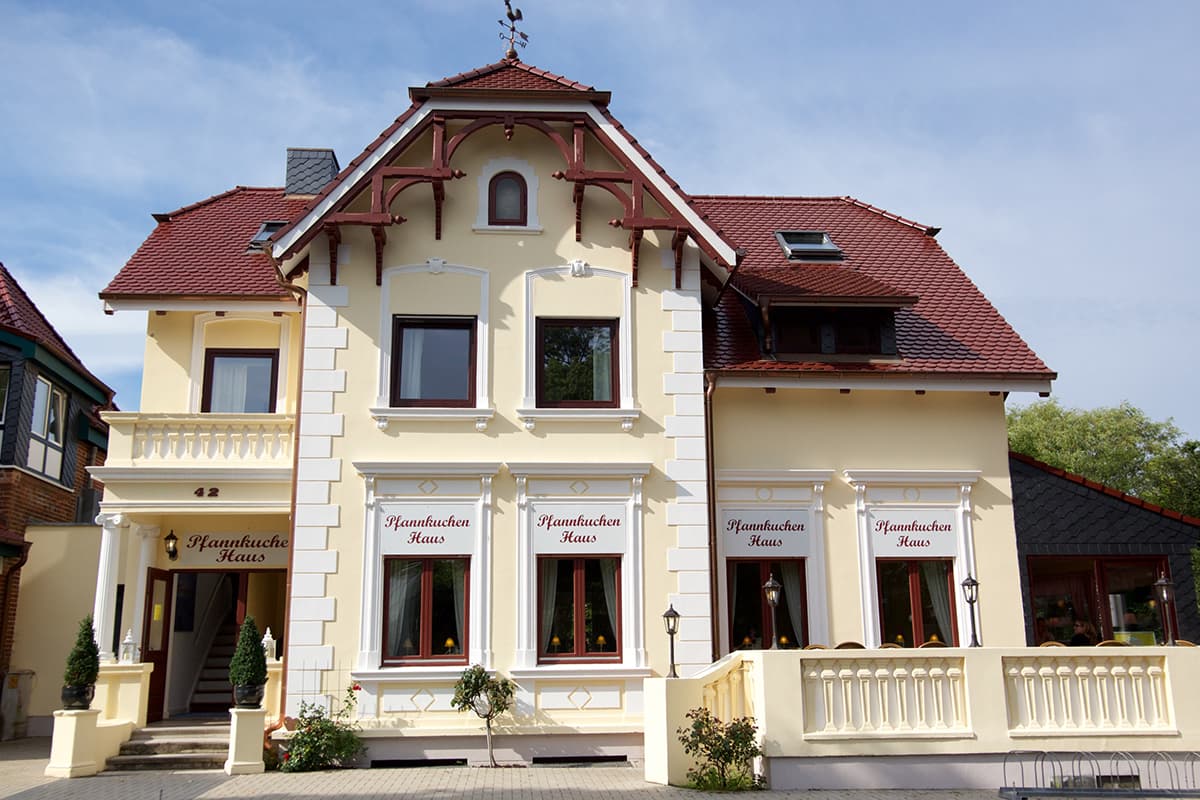 Das Pfannkuchenhaus Fehmarn in Burg